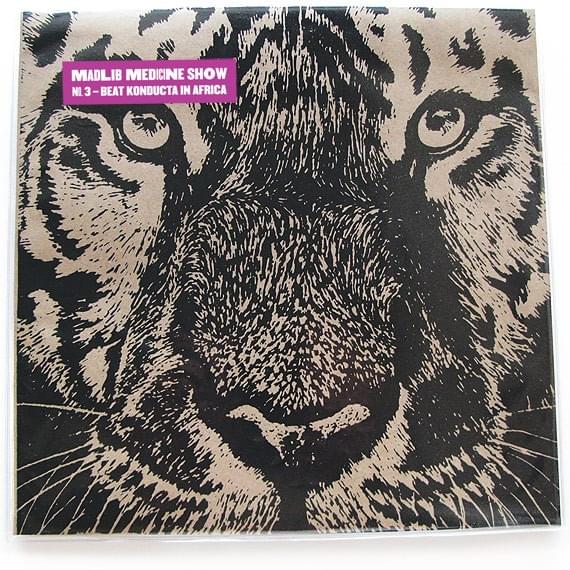 Album cover art for "Bonus F" by Madlib