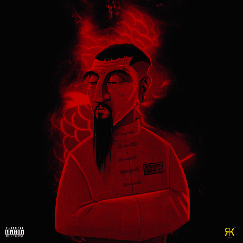 Album cover art for "RedKeyGang X" by Khontkar