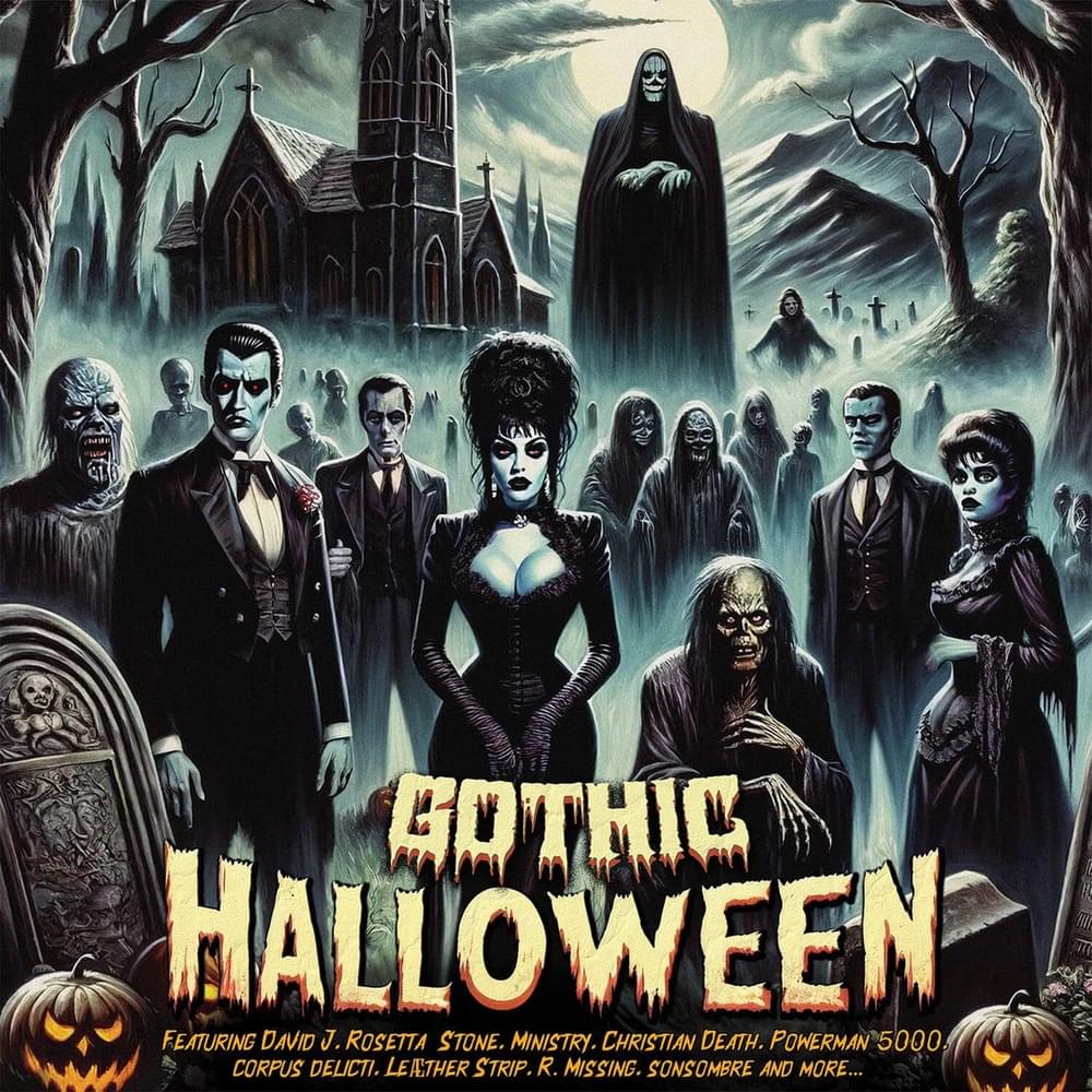 Album cover art for "Vampires" by Christopher Lee