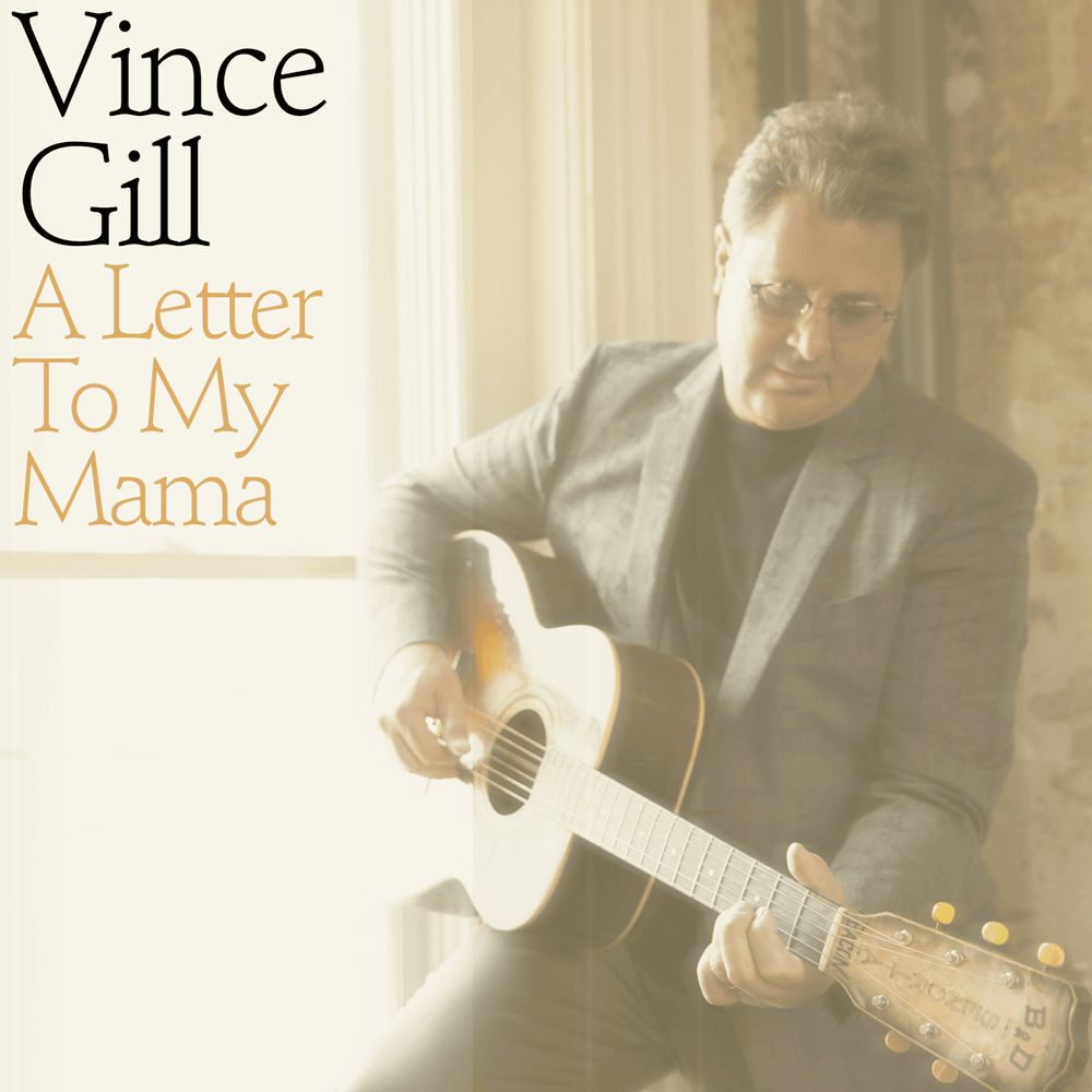 Album cover art for "A Letter to My Mama" by Vince Gill