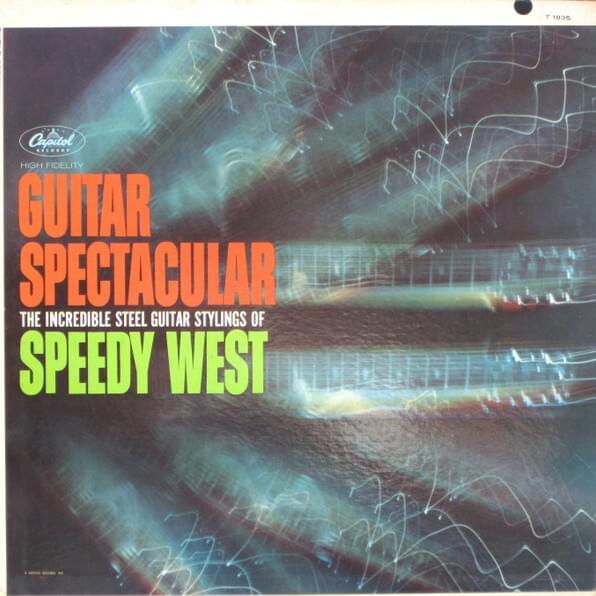 Album cover art for "Rippling Waters" by Speedy West