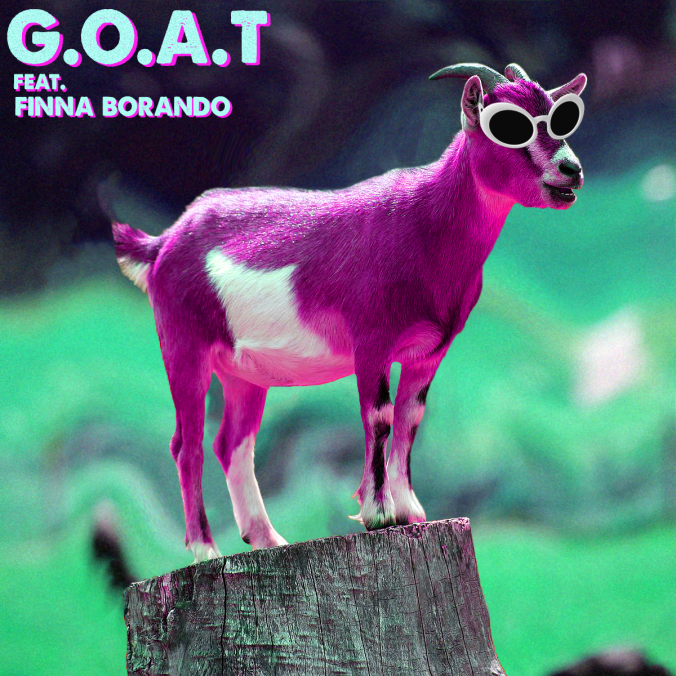 Album cover art for "G.O.A.T" by Custodian & Finna Borando