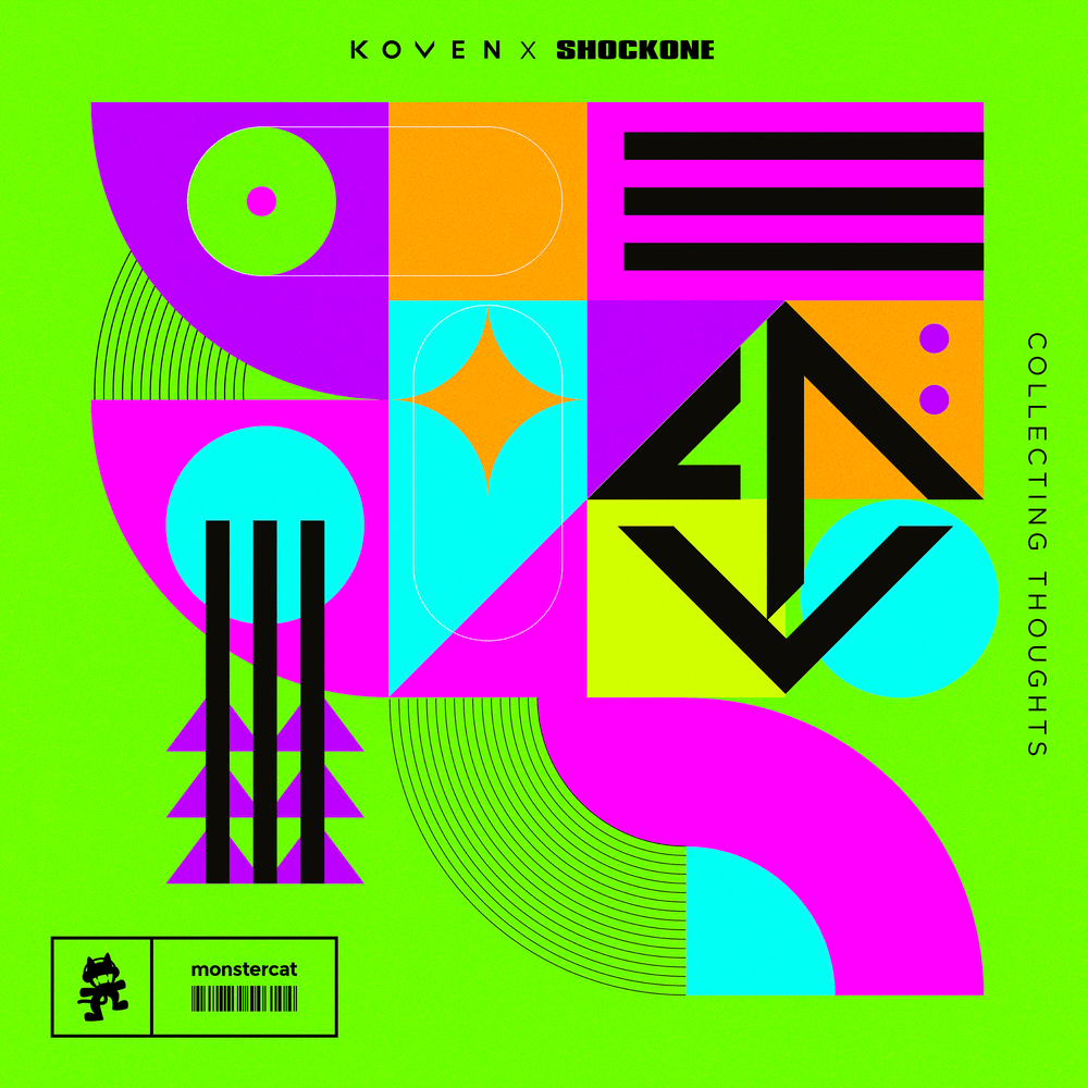 Album cover art for "Collecting Thoughts" by Koven