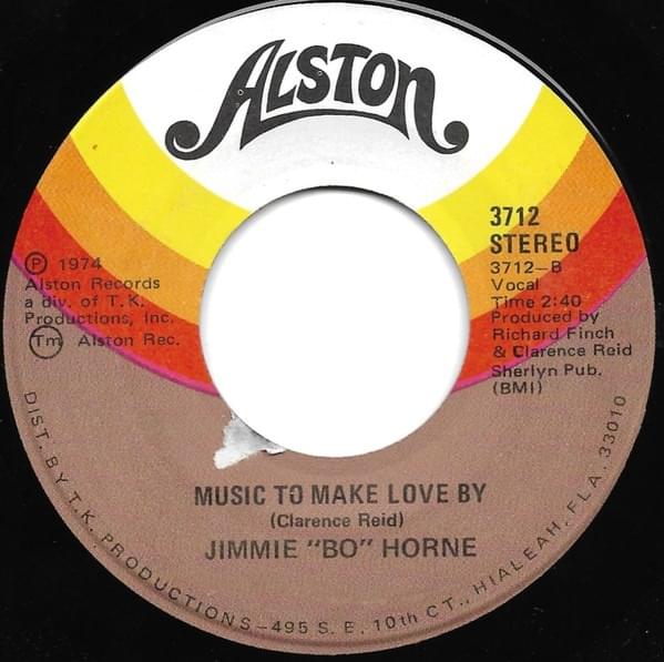 Album cover art for "Music to Make Love By" by Jimmy “Bo” Horne