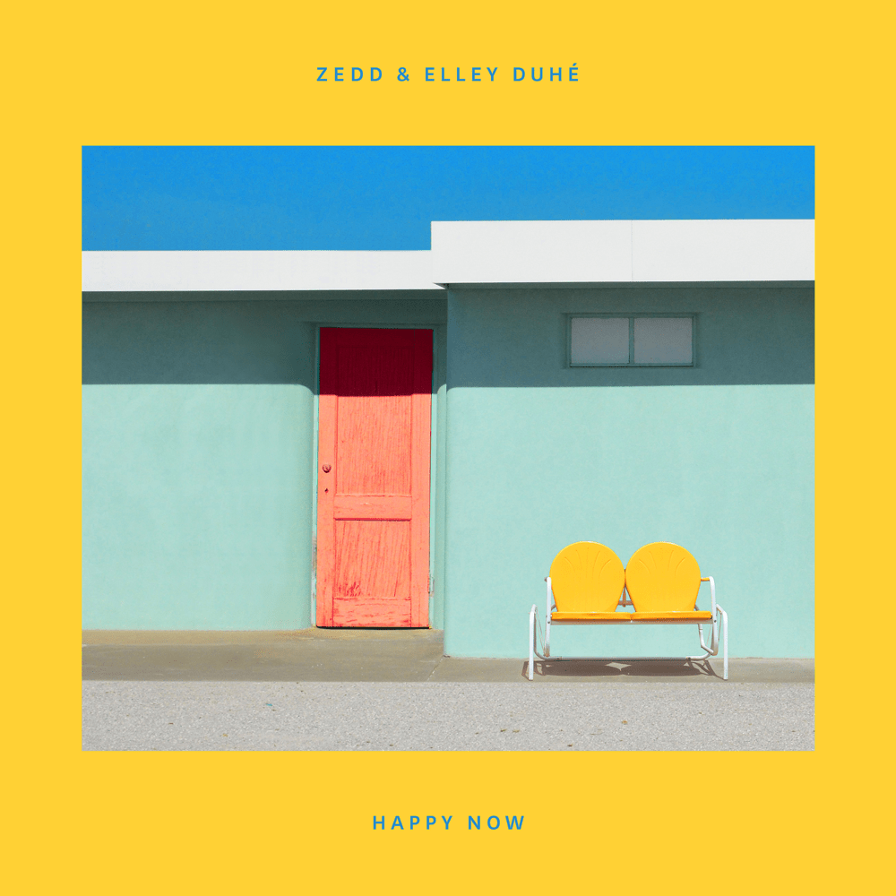 Album cover art for "Happy Now" by Bravo Hits
