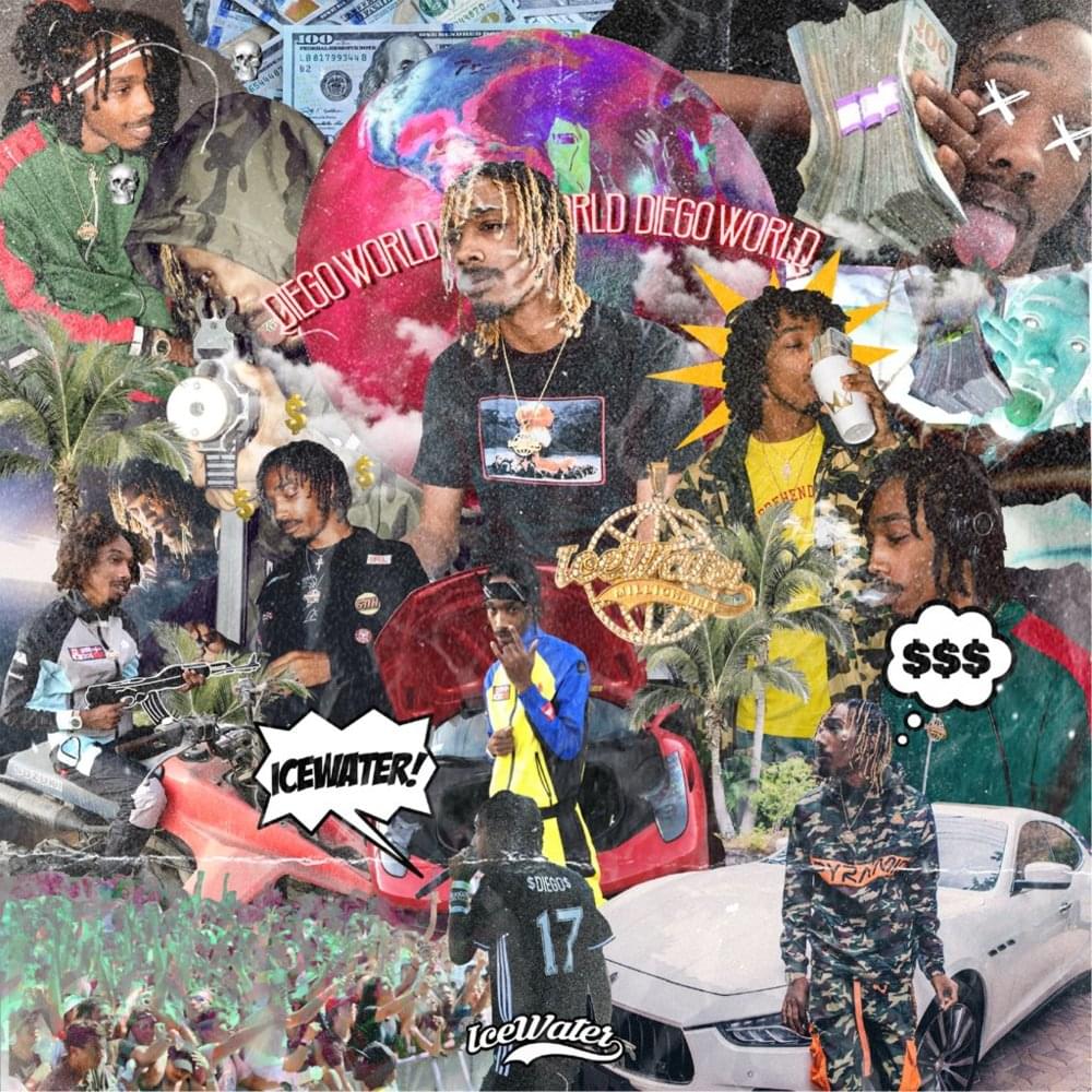 Album cover art for "Goyard = 4K" by Diego Money & Famous Dex