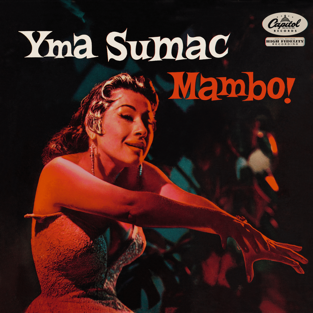 Album cover art for "Gopher Mambo" by Yma Sumac