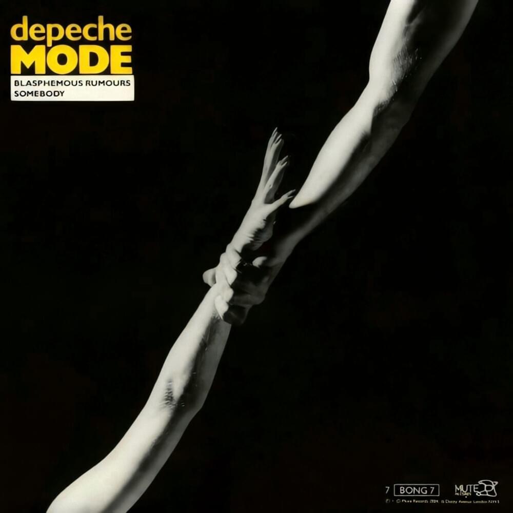 Cover image for Blasphemous Rumours / Somebody  [single]