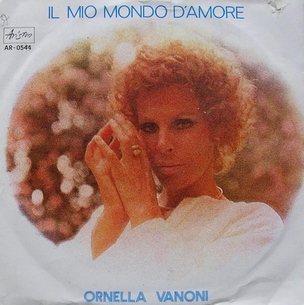 Album cover art for "Il Mio Mondo D’amore" by Ornella Vanoni