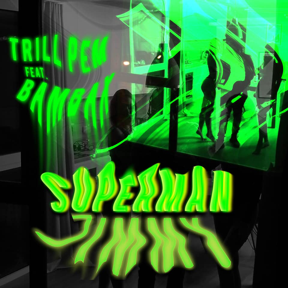 Album cover art for "Superman Jimmy" by Trill Pem & Bambax