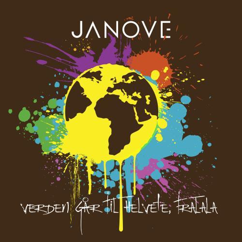 Album cover art for "Verden Går Til Helvete, Tralala" by Janove