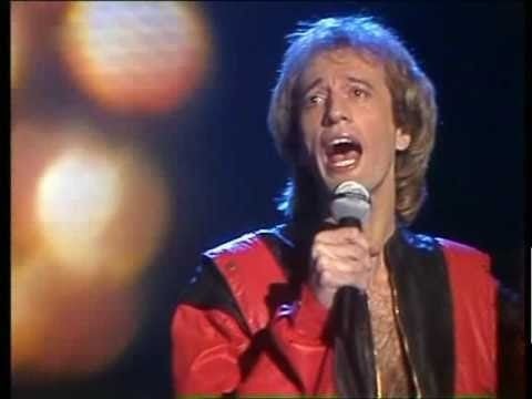 Album cover art for "Another Lonely Night in New York" by Robin Gibb & Maurice Gibb