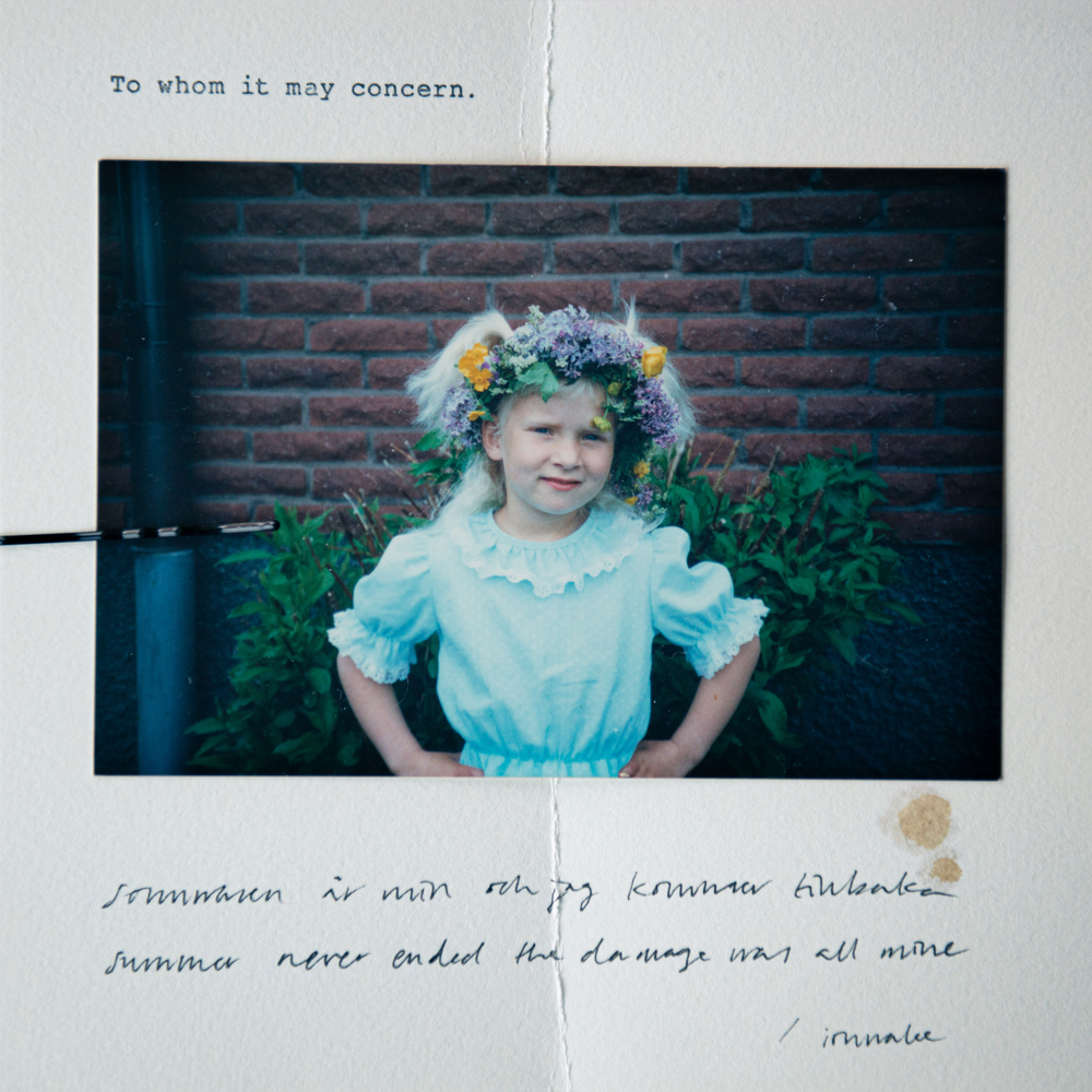 Cover image for sommaren är min och jag kommer tillbaka / summer never ended the damage was all mine