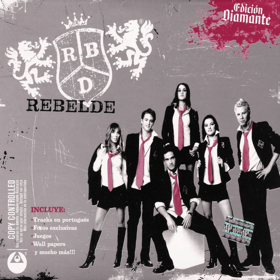 Cover image for Rebelde (Edición Diamante)