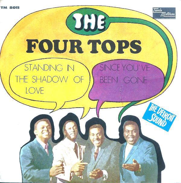 Album cover art for "Standing in the Shadows of Love" by The Four Tops