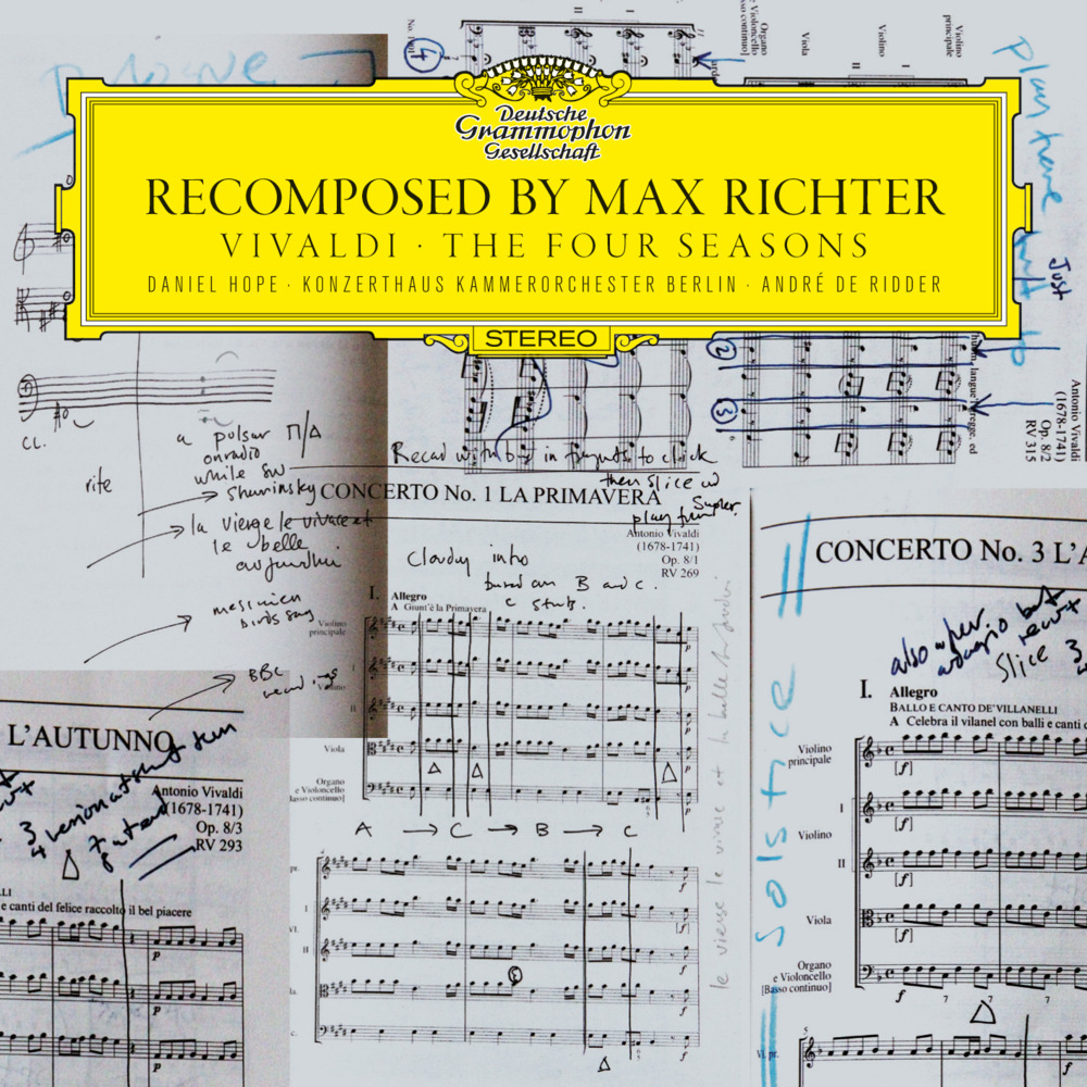 Album cover art for "Spring 1" by Max Richter & Daniel Hope