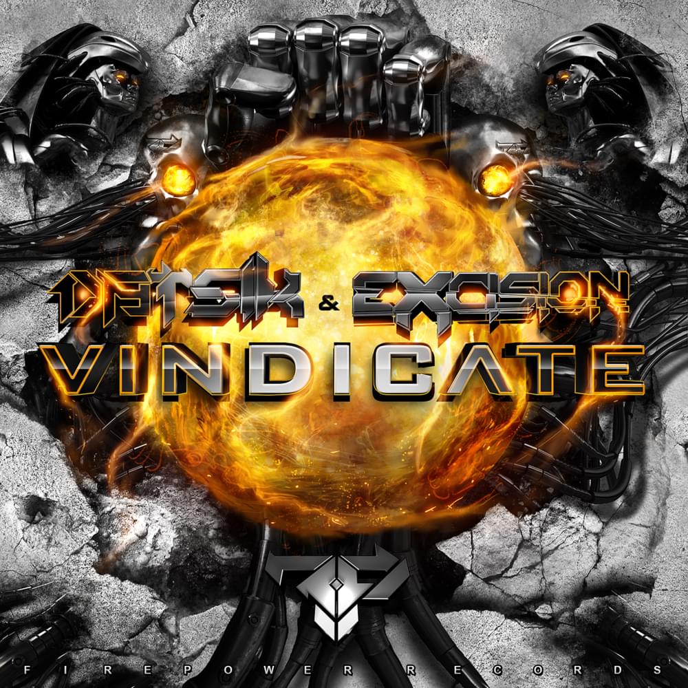 Album cover art for "Vindicate" by Excision
