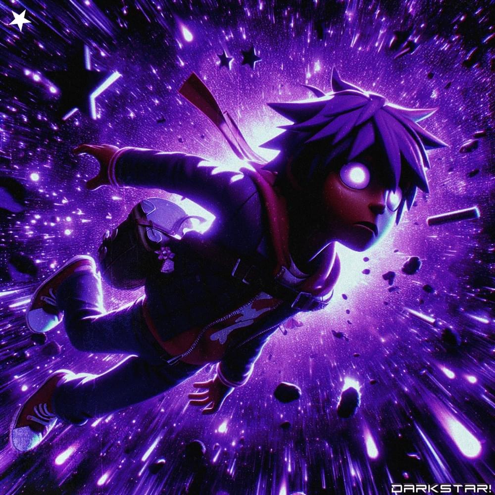 Album cover art for "Darkstar!" by Stu26