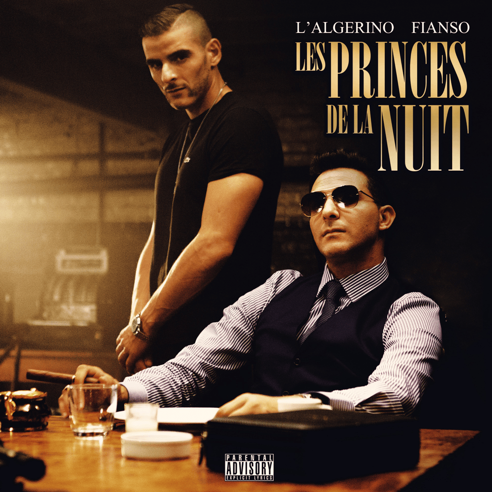 Album cover art for "Les princes de la nuit" by L’Algérino & Sofiane