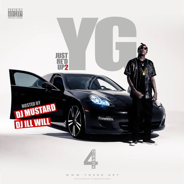 Album cover art for "Playin’" by YG & Wiz Khalifa & Jeezy