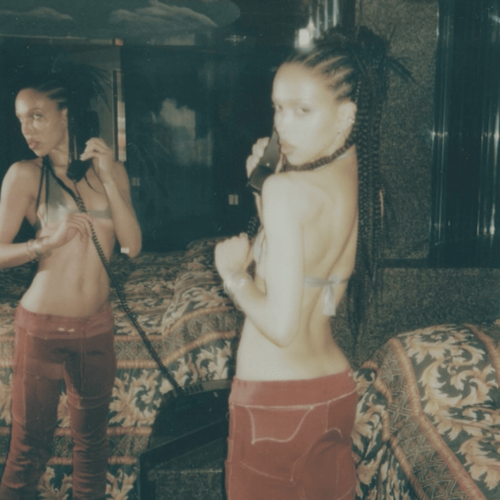 Album cover art for "Cheap Hotel" by FKA twigs