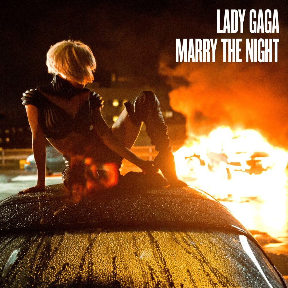 Album cover art for "Marry the Night" by Lady Gaga