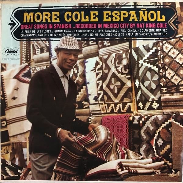 Album cover art for "Vaya Con Dios" by Nat “King” Cole