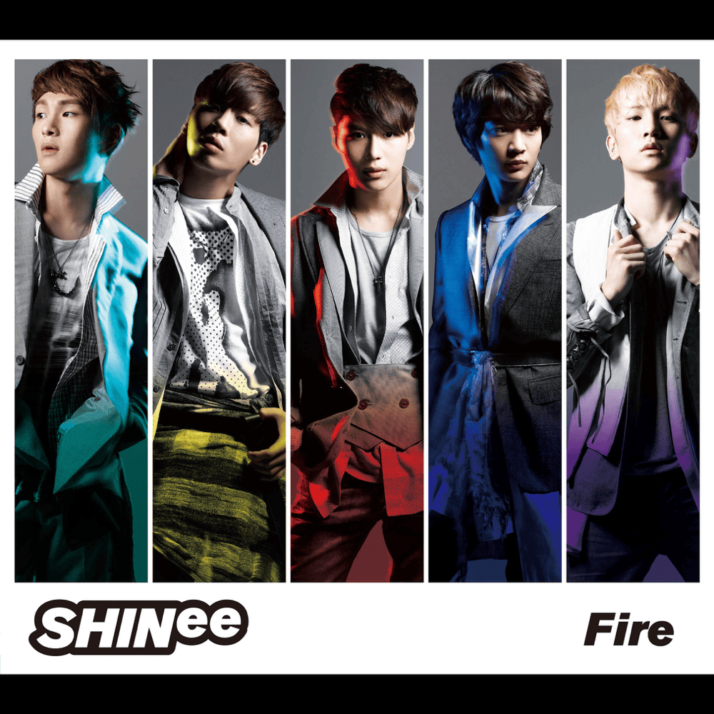 Album cover art for "Fire" by SHINee