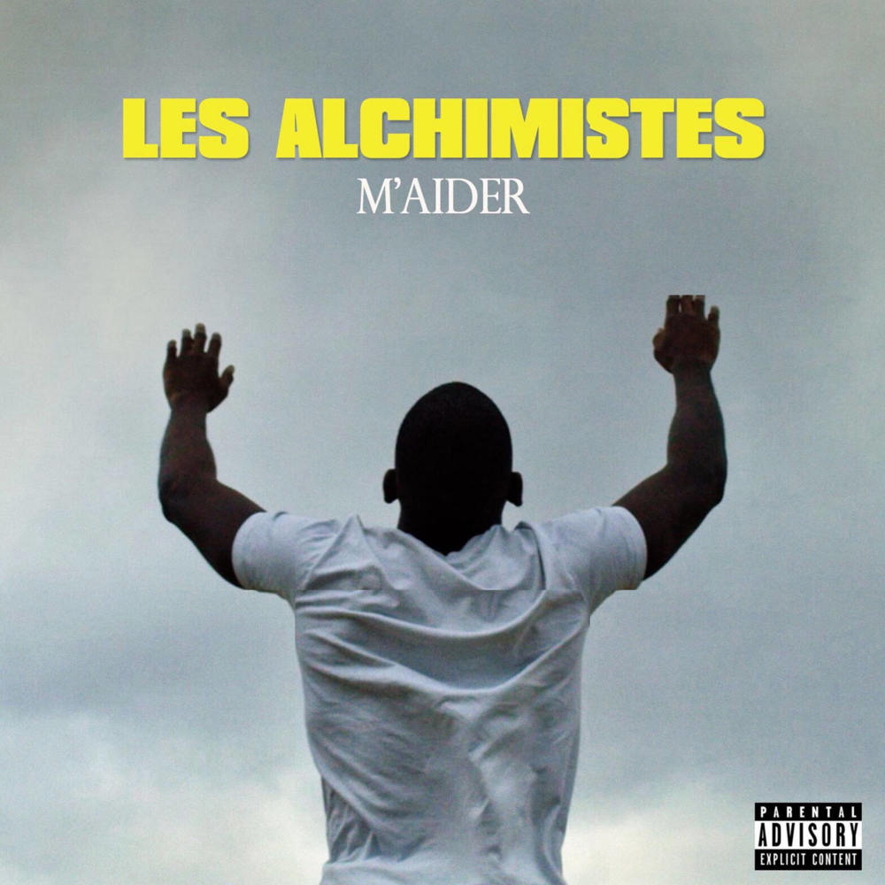 Album cover art for "M’aider" by Les Alchimistes