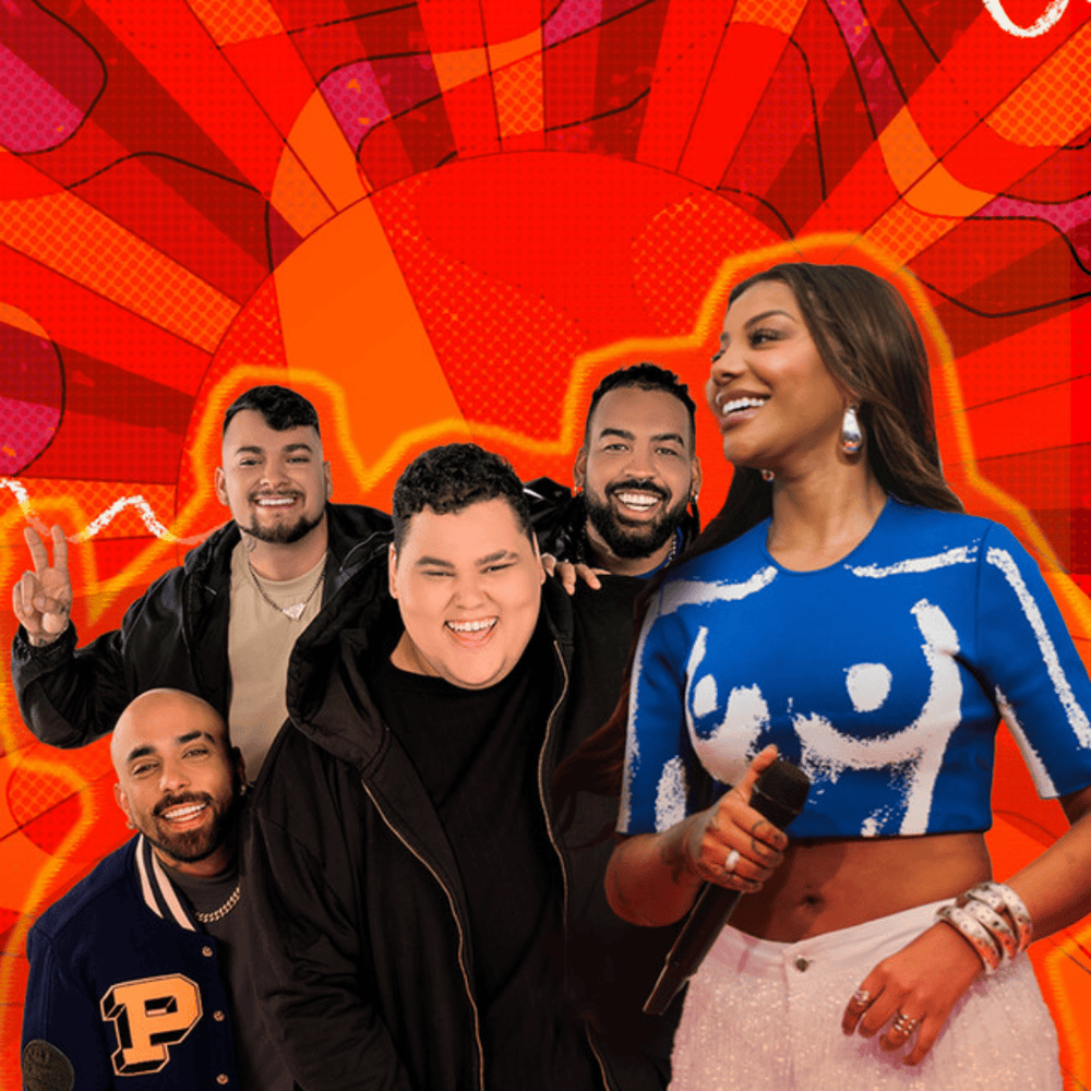 Album cover art for "Destilado (Ao Vivo)" by LUDMILLA