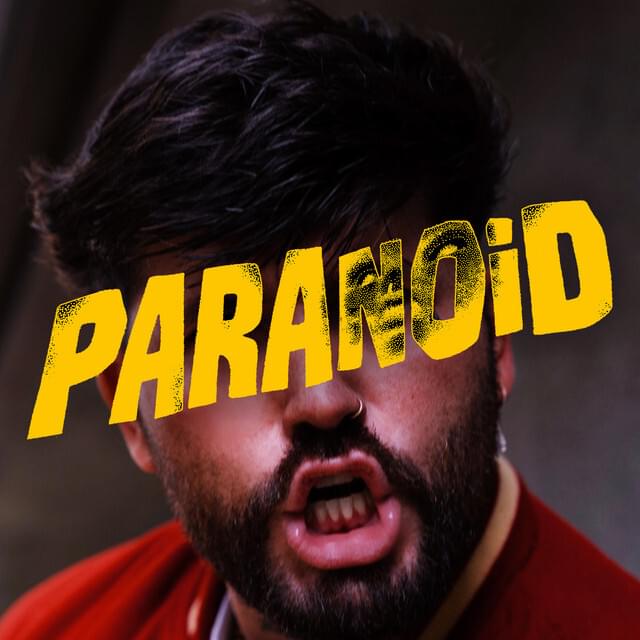 Album cover art for "Paranoid" by GASHI