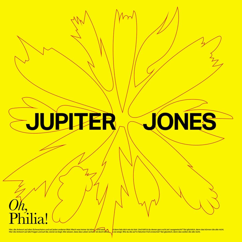 Album cover art for "Oh Philia!" by Jupiter Jones