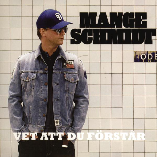 Album cover art for "Vet att du förstår" by Mange Schmidt