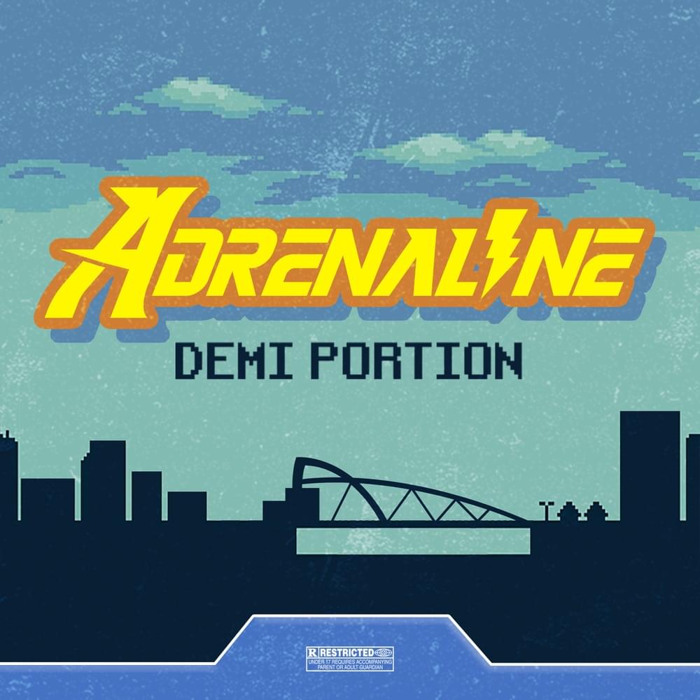 Album cover art for "Adrénaline" by Demi Portion