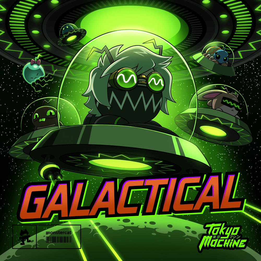 Album cover art for "GALACTICAL" by Tokyo Machine