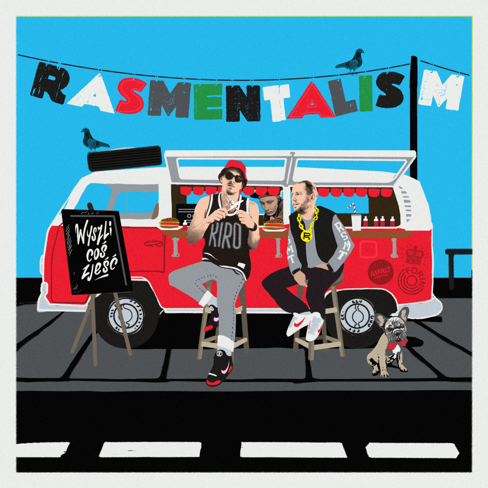 Album cover art for "System interwałów" by Rasmentalism & Klaudia Szafrańska