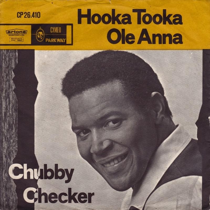 Album cover art for "Hooka Tooka" by Chubby Checker