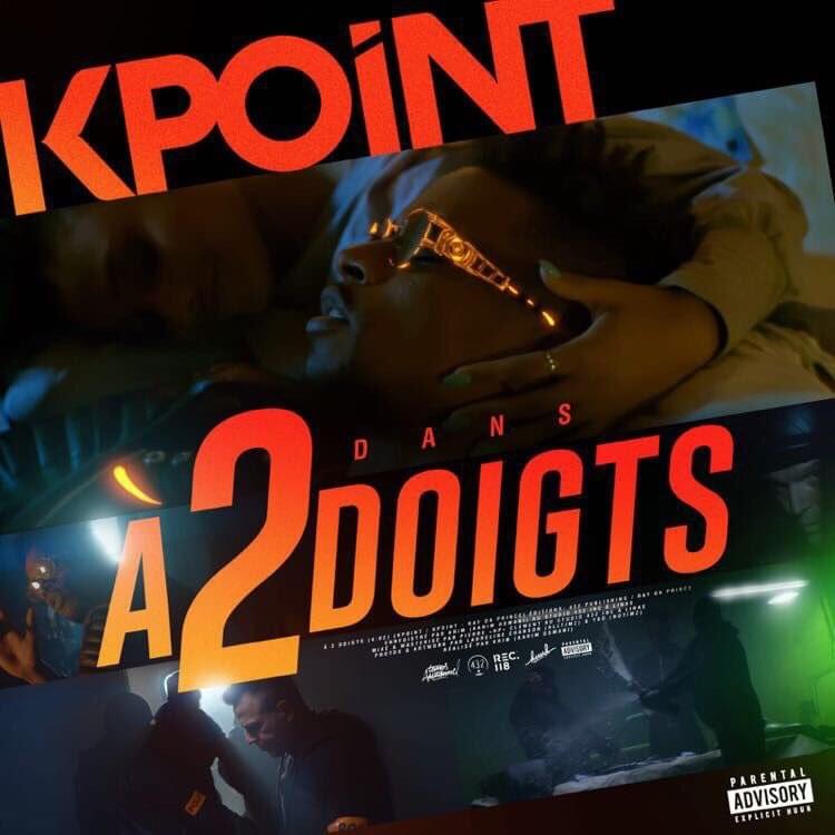 Album cover art for "À 2 doigts" by KPoint