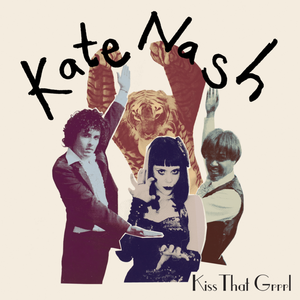 Album cover art for "Kiss That Grrrl" by Kate Nash