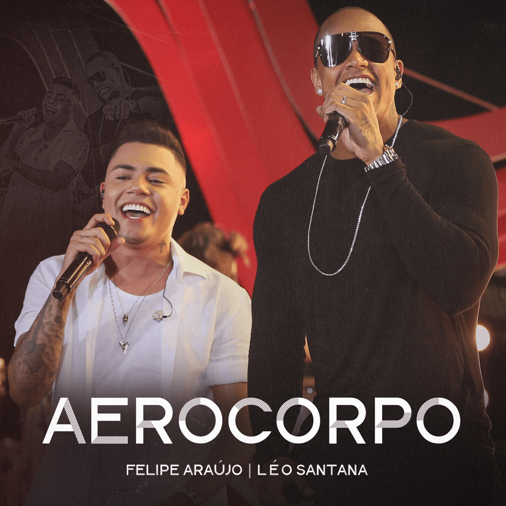 Album cover art for "Aerocorpo (Ao Vivo)" by Felipe Araújo