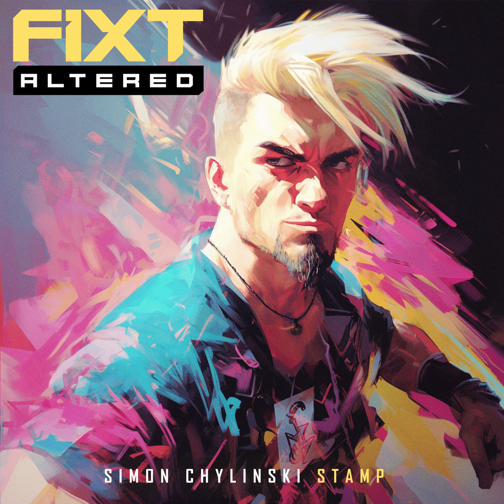 Album cover art for "Stamp" by Simon Chylinski