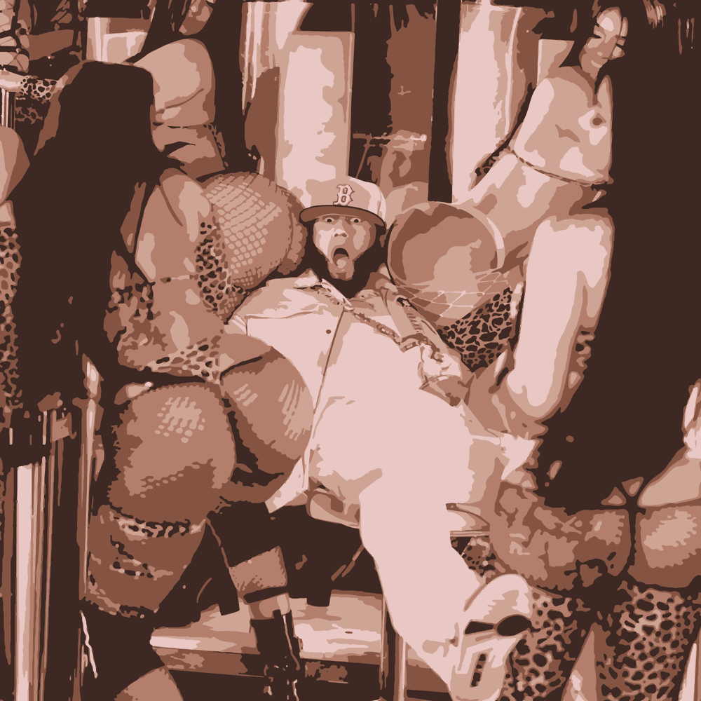 Album cover art for "Helicóptero" by El Alfa