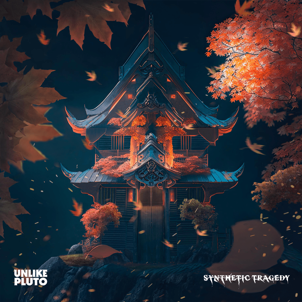 Album cover art for "Synthetic Tragedy" by Unlike Pluto