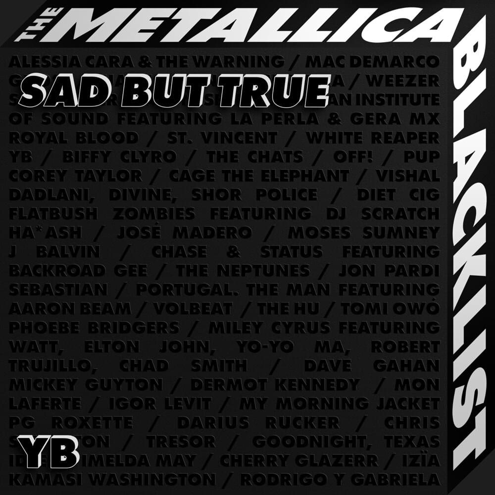 Album cover art for "Sad But True" by YB