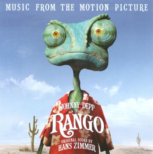 Album cover art for "Rango Suite" by Hans Zimmer