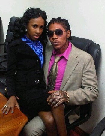 Album cover art for "Married and Done" by Vybz Kartel & Vanessa Bling