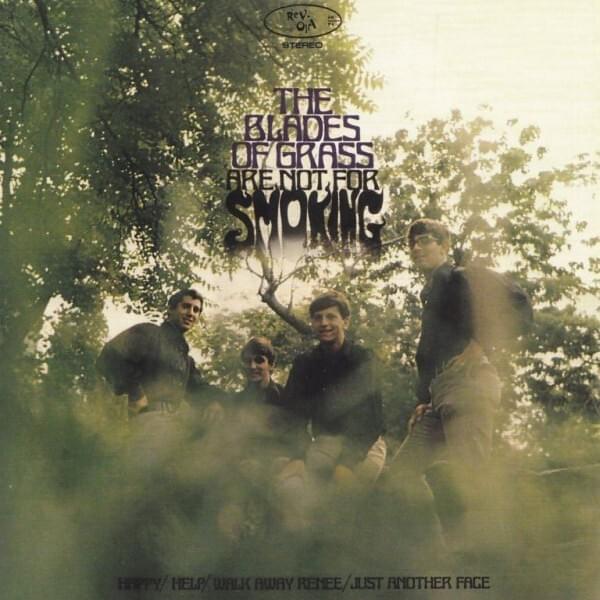Album cover art for "Happy" by The Blades of Grass