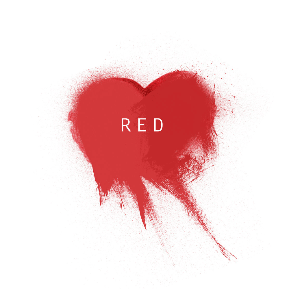 Album cover art for "Red" by Aviators