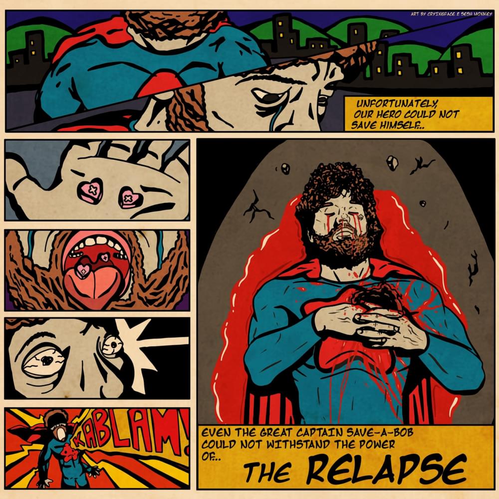 Album cover art for "Relapse" by Bobby Raps
