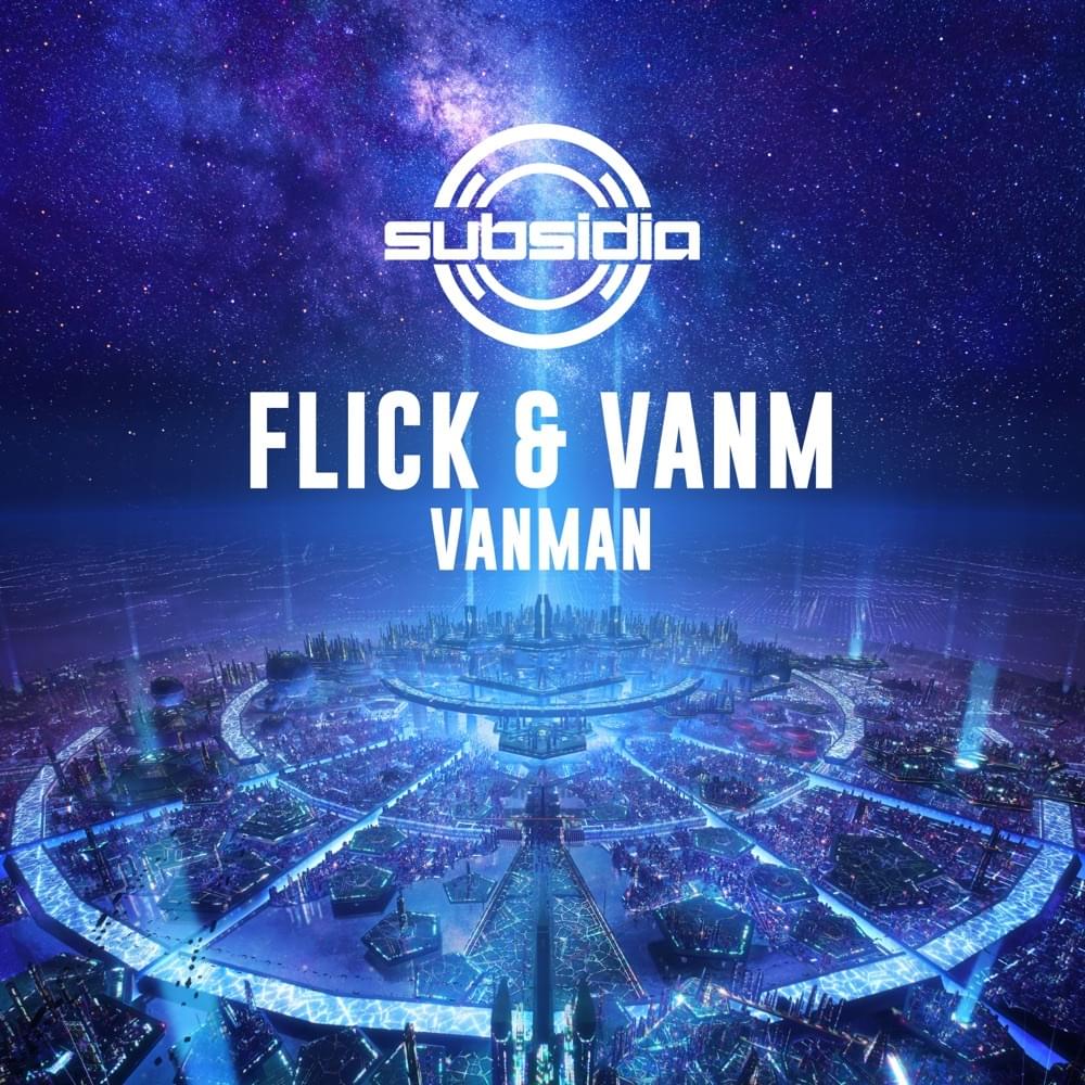 Album cover art for "Vanman" by FLICK & VANM